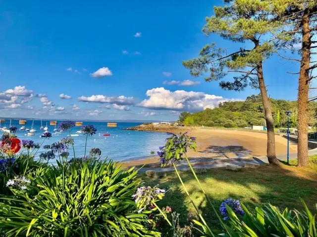 Plage Bretagne camping nature