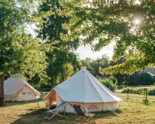 camping nature chateau de la loire