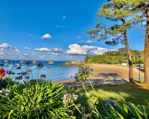 Plage Bretagne camping nature